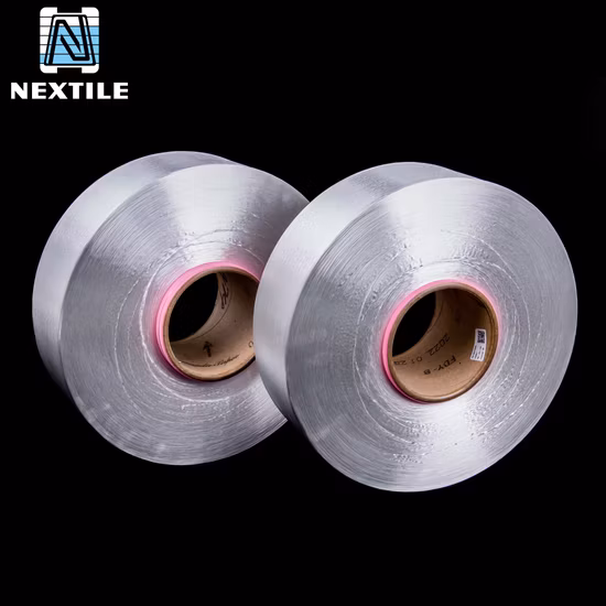 Rohweißes hochelastisches Polyester-PBT-Filamentgarn 22/9