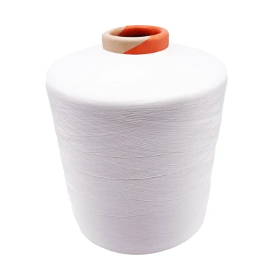 PBT DTY Elastischer Filamentkern, gesponnen und Stoffendverwendung, rohes weißes und spinngefärbtes Polyester