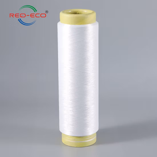 100 % recyceltes Polyester-Recyclinggarn-Filamentgarn DTY 150d/144f Strick-Haustiergarn (RPET) mit Grs-Zertifikat